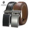 DOOPAI Mens Leather Belt Automatic Genuine Leather Belts Leisure Fashion Ratchet Belts for Men Pants Waistband Ремень